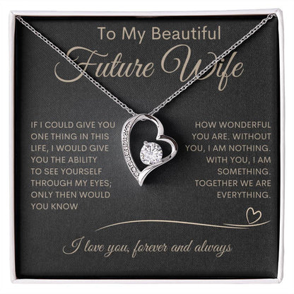 My Future Wife | My Everything - Forever Love Necklace